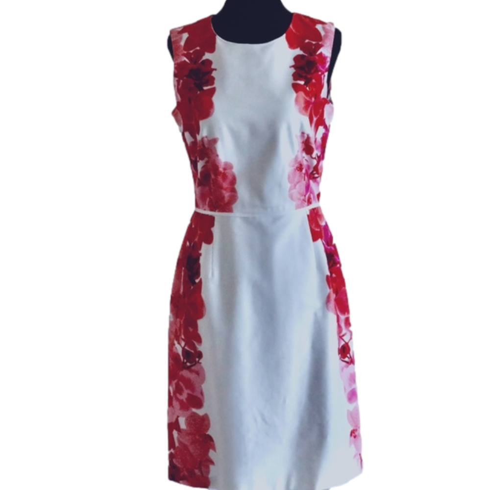 ⭐️HOST PICK⭐️ Calvin Klein Floral Sheath Dress